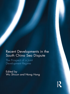 cover image of Recent Developments in the South China Sea Dispute